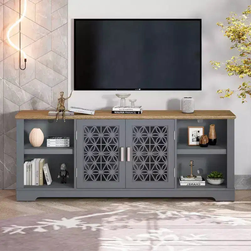Meuble TV décoratif pour téléviseurs jusqu'à 70 pouces