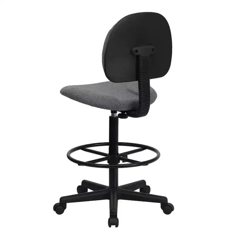 Chaise de Dessin Réglable – Deux Hauteurs de Vérin, Dossier Mi-Hauteur, Rembourrée, Capacité de 113 kg
