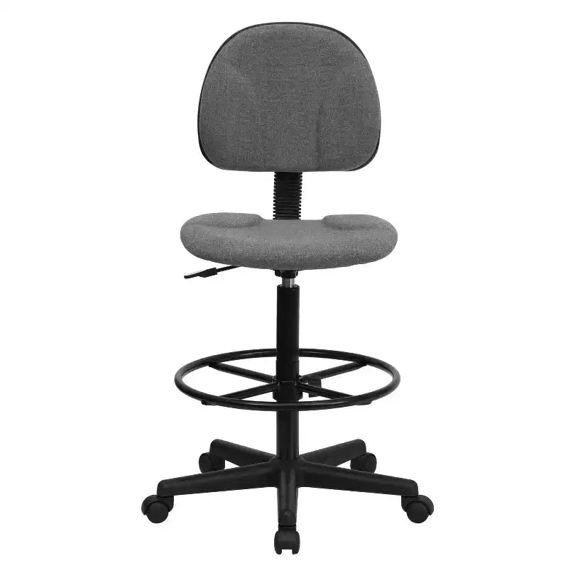 Chaise de Dessin Réglable – Deux Hauteurs de Vérin, Dossier Mi-Hauteur, Rembourrée, Capacité de 113 kg