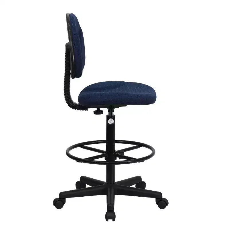 Chaise de Dessin Réglable – Deux Hauteurs de Vérin, Dossier Mi-Hauteur, Rembourrée, Capacité de 113 kg