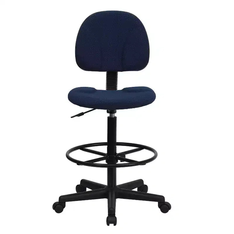 Chaise de Dessin Réglable – Deux Hauteurs de Vérin, Dossier Mi-Hauteur, Rembourrée, Capacité de 113 kg