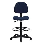 Chaise de Dessin Réglable – Deux Hauteurs de Vérin, Dossier Mi-Hauteur, Rembourrée, Capacité de 113 kg