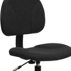 Chaise de Dessin Réglable – Deux Hauteurs de Vérin, Dossier Mi-Hauteur, Rembourrée, Capacité de 113 kg
