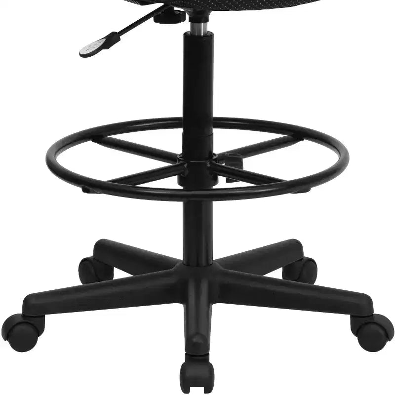 Chaise de Dessin Réglable – Deux Hauteurs de Vérin, Dossier Mi-Hauteur, Rembourrée, Capacité de 113 kg