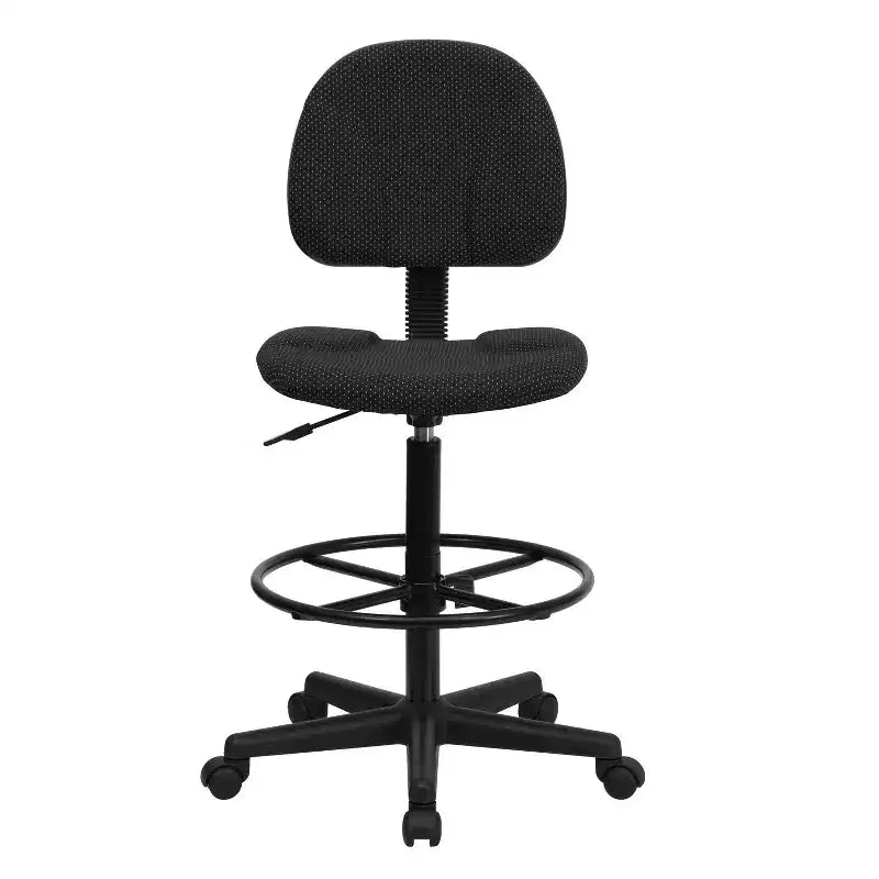 Chaise de Dessin Réglable – Deux Hauteurs de Vérin, Dossier Mi-Hauteur, Rembourrée, Capacité de 113 kg