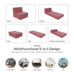 La chaise longue et le fauteuil modulables Flower