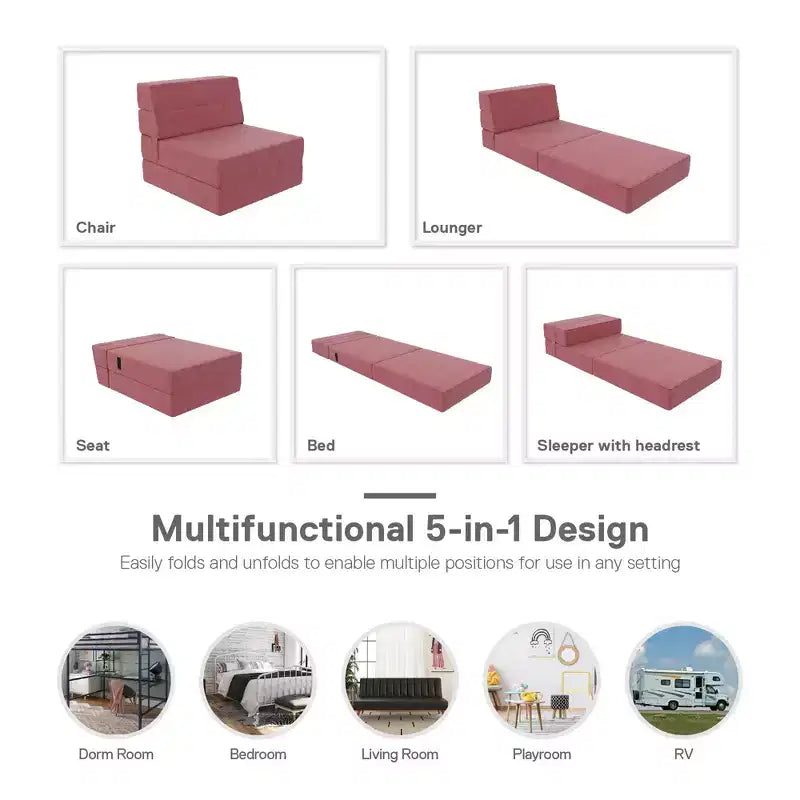 La chaise longue et le fauteuil modulables Flower