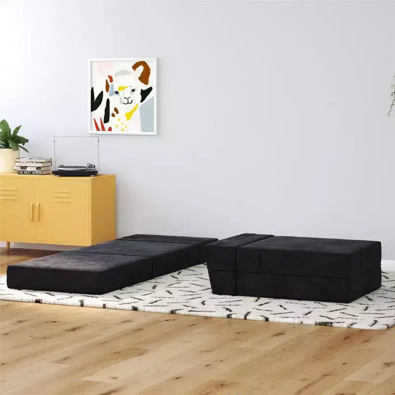 La chaise longue et le fauteuil modulables Flower