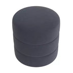 Pouf rond rembourré