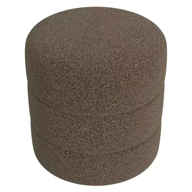 Pouf rond rembourré