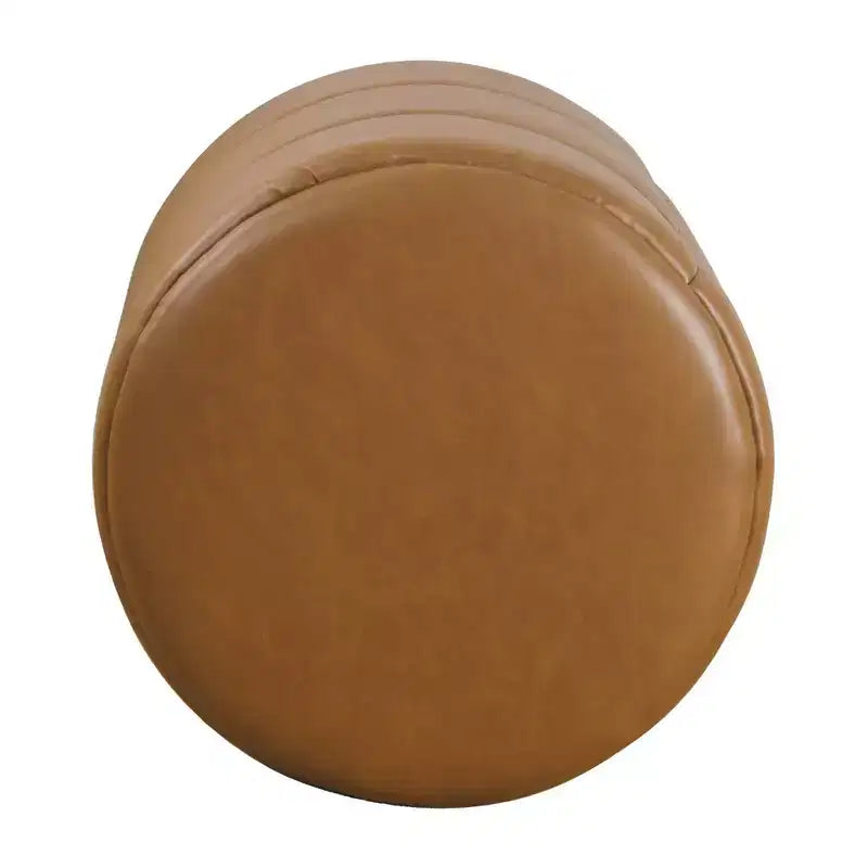 Pouf rond rembourré