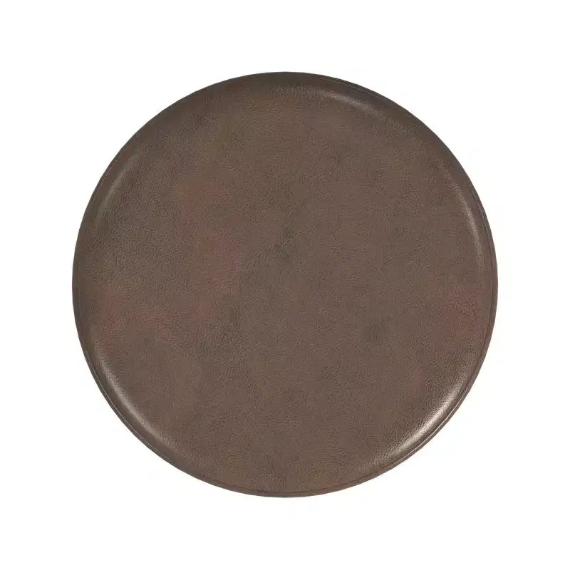 Pouf rond rembourré