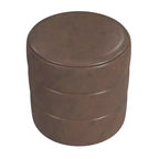Pouf rond rembourré
