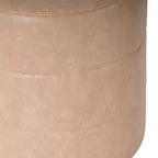 Pouf rond rembourré