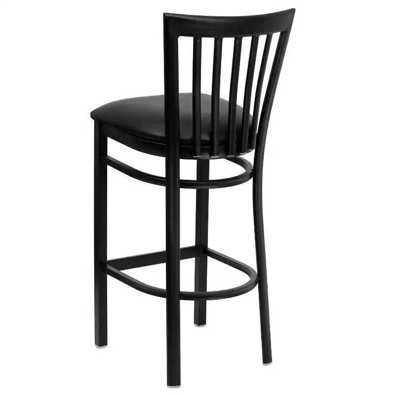 Tabouret de bar/restaurant en métal School House, lot de 2