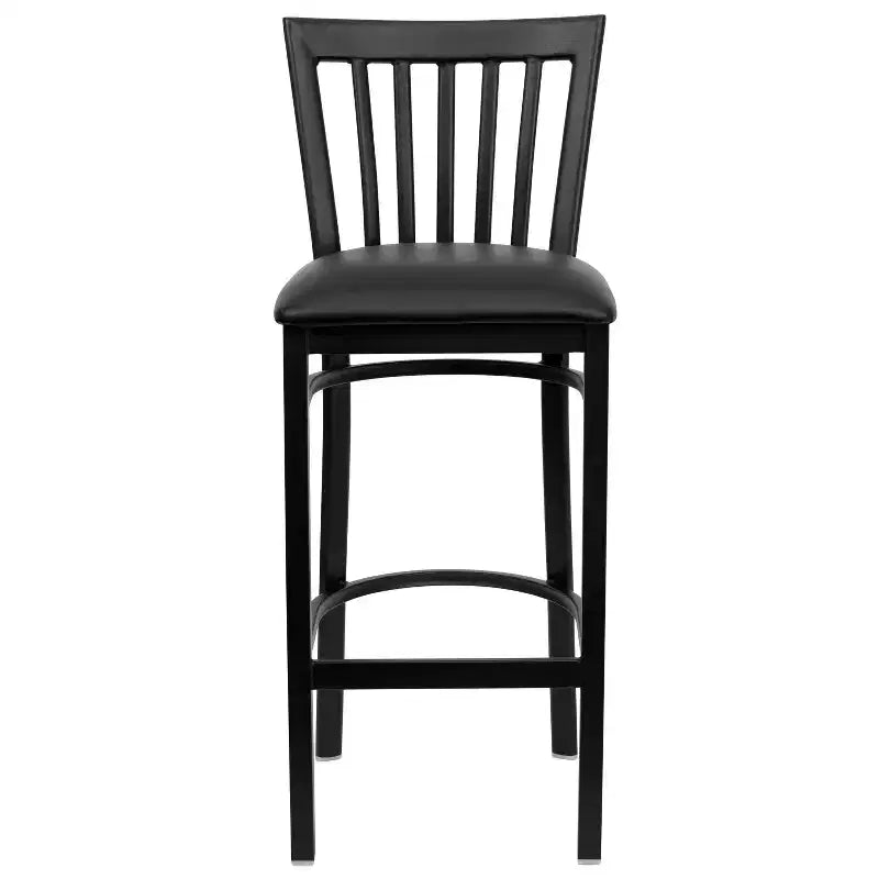 Tabouret de bar/restaurant en métal School House, lot de 2